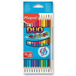 Maped Pastelky trojboké Color'Peps Duo  oboustranné - 24 barev