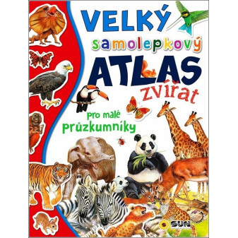 Velký samolepkový atlas zvířat