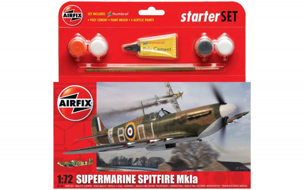 Airfix A55100 starter set letadlo Supermarine Spitfire Mk1a 1 : 72