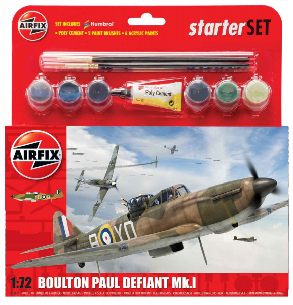 Airfix A55213 starter set Boulton Paul Defiant 1 : 72