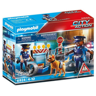 Playmobil® City Action 6924 Policejní zátaras