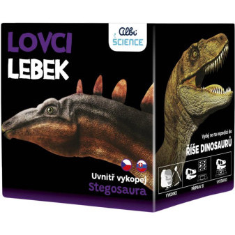 Albi Lovci Lebek - Stegosaurus AMT