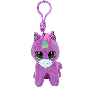 TY Beanie Beanie Boos ROSETTE - purple unicorn