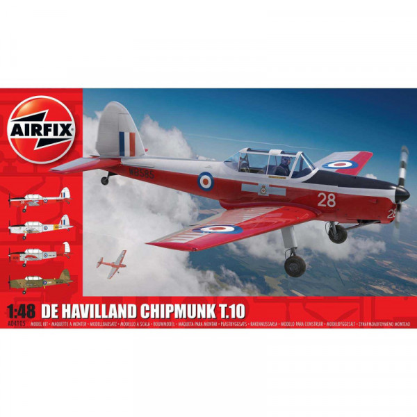 Airfix Classic Kit letadlo A04105 - de Havilland Chipmunk T.10 (1:48)