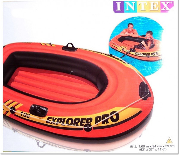 Intex 58355 člun Explorer Pro 100 nafukovací 160 x 94 x 29 cm