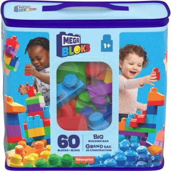 Mattel Mega Bloks FB Big Building BAG BOYS 60 dílků DCH55