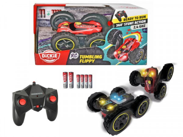 Dickie RC Tumbling Flippy 18 cm na dálkové ovládání 2 kanály