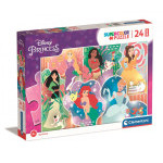 Clementoni 24232 Maxi Puzzle Disney Princezny 30 dílků