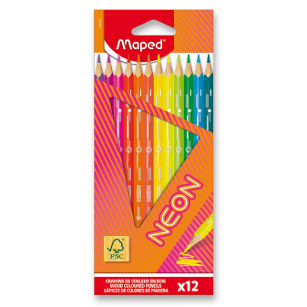 Maped Pastelky Neon 12 ks