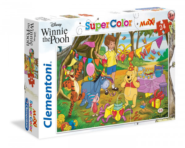 Clementoni 24201 Disney Winnie the Pooh - 24 pcs - Supercolor Puzzle