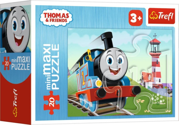 Trefl Minipuzzle miniMAXI 20 dílků Mašinka Tomáš
