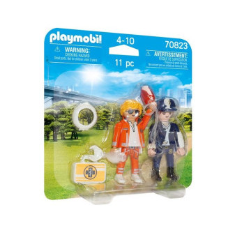 Playmobil® 70823 DuoPack Pohotovostní lékař a policistka