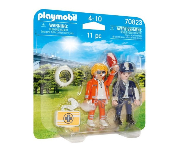 Playmobil® 70823 DuoPack Pohotovostní lékař a policistka