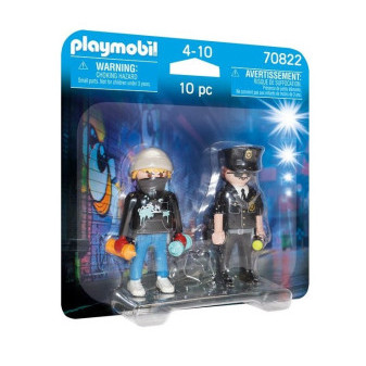 Playmobil® 70822 DuoPack Policista a sprejer