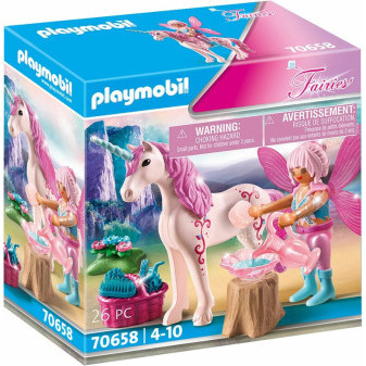 Playmobil® Fairies 70658 Jednorožec s vílou pečovatelkou