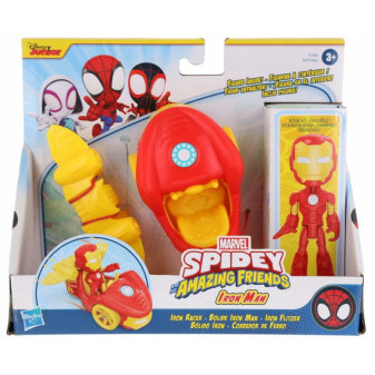 Hasbro Marvel Spidey a jeho úžasní přátelé základní vozidlo - Iron Man F6776