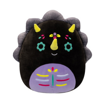 SQUISHMALLOWS Neonový triceratops - Tetero, 20 cm