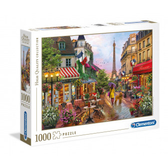 Clementoni 39482 Puzzle Květiny v Paříži 1000 dílků