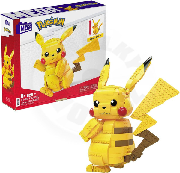Mattel Mega Construx Pokémon jumbo Pikachu FVK81
