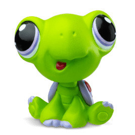Littlest Pet Shop 1 figurka  3. série - žába
