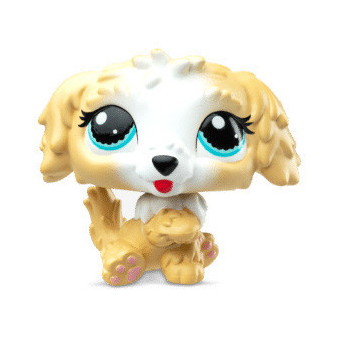 Littlest Pet Shop 1 figurka  3. série - labradoodle