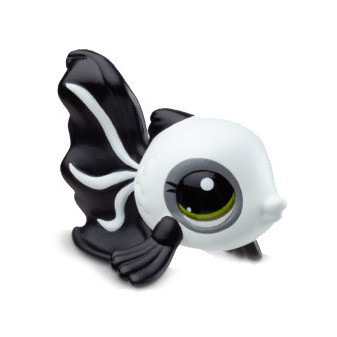 Littlest Pet Shop 1 figurka  3. série - ryba