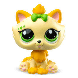 Littlest Pet Shop 1 figurka  3. série - kočka himalájská