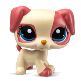 Littlest Pet Shop 1 figurka  3. série - štěně