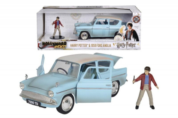 Jada Harry Potter Auto Ford Anglia 1959 1:24 s figurkou Harryho Pottera