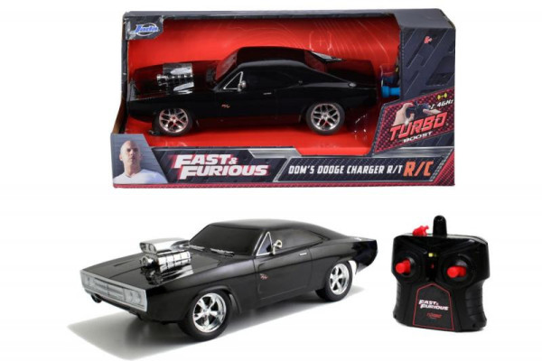 Jada Rychle a zběsile RC auto 1970 Dodge Charger 1:24 na dálkové ovládání