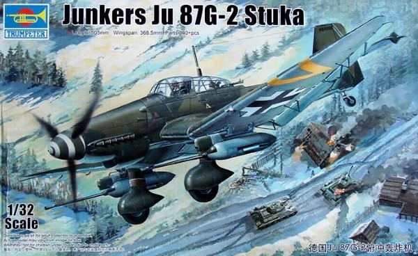 Trumpeter  3218 Model Junkers Ju-87G-2 Stuka 1:32