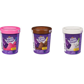 Spin Master Kinetic Sand 3 Barvy Zmrzlina v tubě