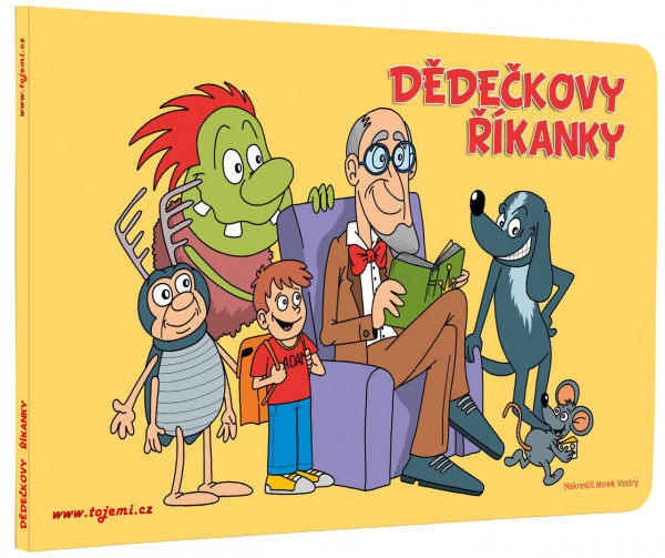 Kniha Dědečkovi říkanky 240x160mm