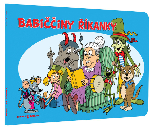 Kniha Babiččiny říkanky 240x160mm