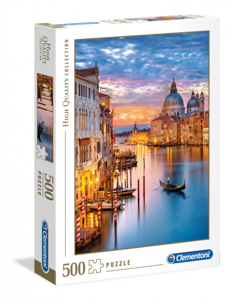 Clementoni 35056 Puzzle Osvětlená Venice 500 dílků