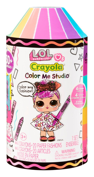 MGA L.O.L. Loves CRAYOLA Studio s panenkou