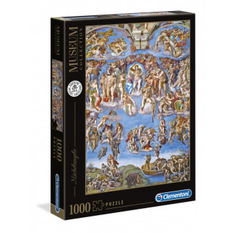 Clementoni 39497 Puzzle Michelangelo - Giudizio Universale  1000 dílků