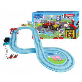 Autodráha Carrera FIRST - 63044 Prasátko Peppa 2,9m