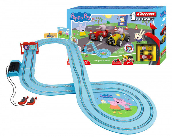 Carrera autodráha FIRST  63044 Prasátko Peppa 2,9m