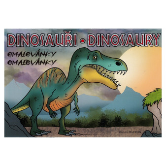 Omalovánky Dinosauři A4