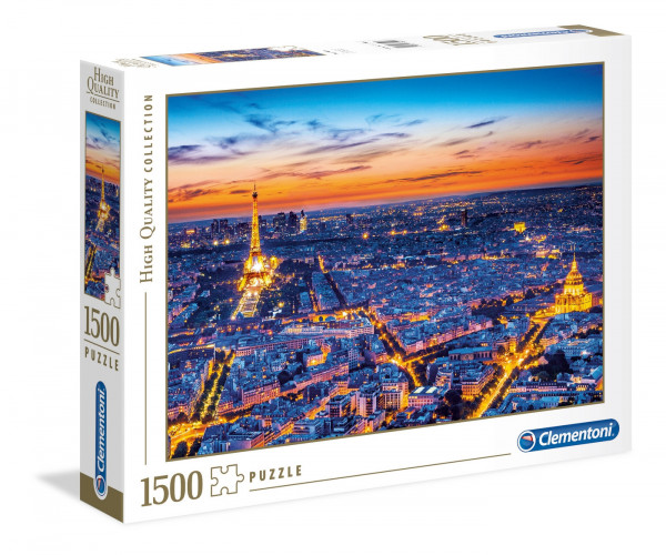 Clementoni 31815 Puzzle Pohled na Paříž 1500 dílků