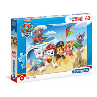 Clementoni 26091 Puzzle SuperColor Paw Patrol Tlapková Patrola 60 dílků