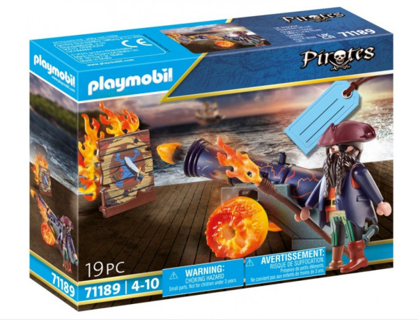 Playmobil® Pirates 71189 Pirát s dělem