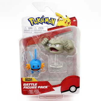Pokémon Battle figurky - Mudkip + Geodude