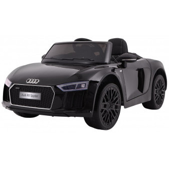 Auto Audi R8 Spyder RS černé vozítko na baterie