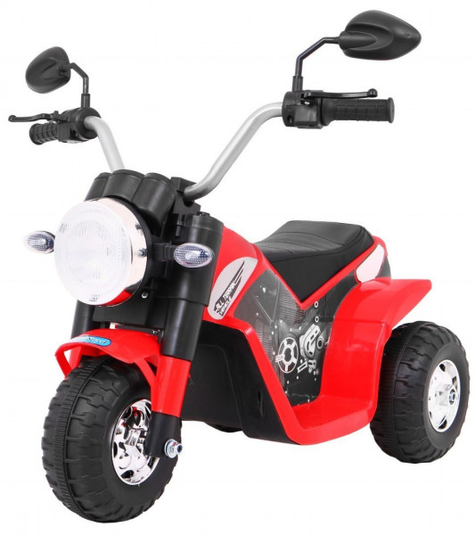 Motorka elektrická červená Minibike vozítko na baterie