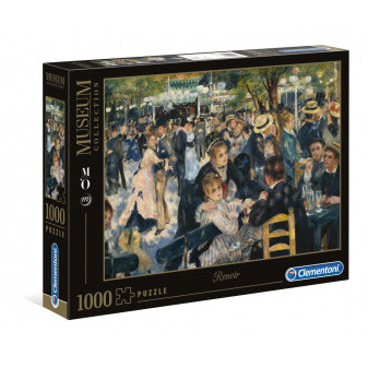 Clementoni 31412 Puzzle Museum Renoir - Bal du Moulin de la Galette 1000 dílků