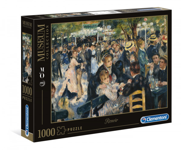 Clementoni 31412 Puzzle Museum Renoir - Bal du Moulin de la Galette 1000 dílků