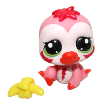 Littlest Pet Shop 1 figurka  3. série - lenochod