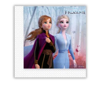Papírové ubrousky Ledové království 2 - Frozen 2 - 20 ks